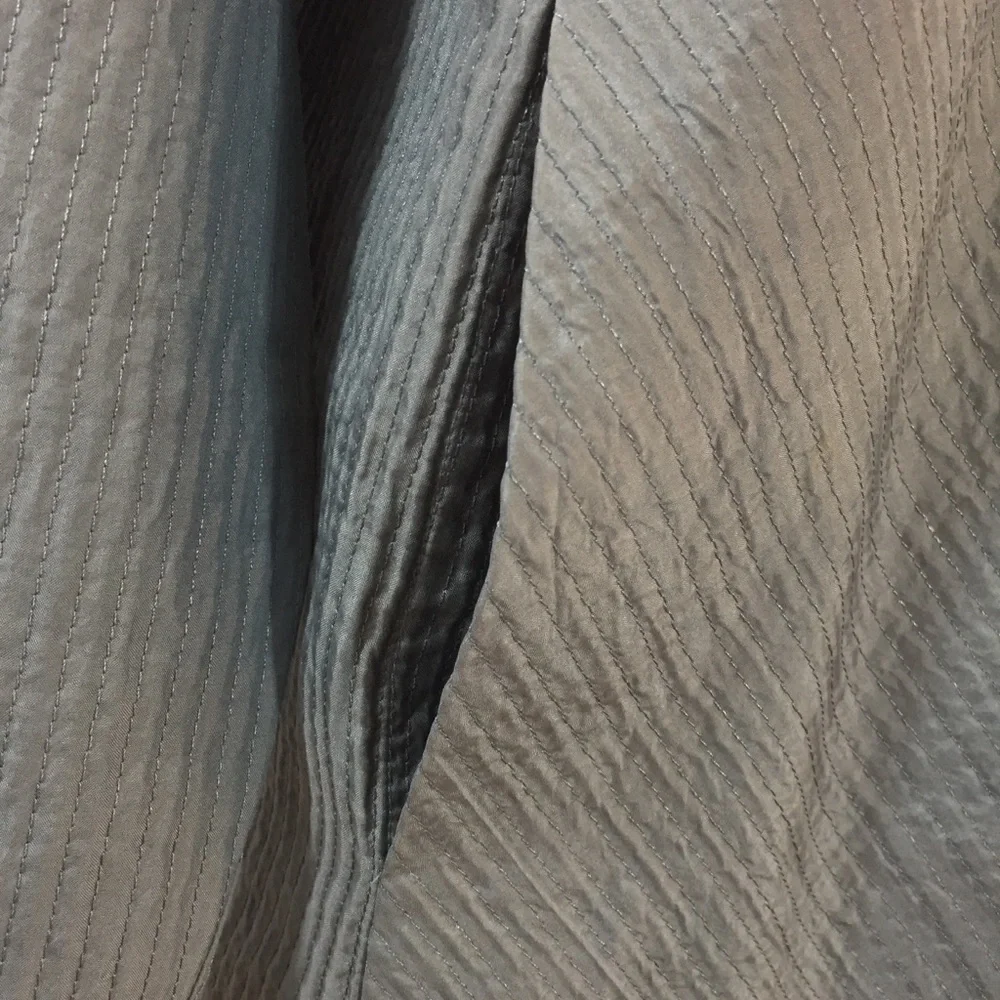 Eileen Fisher | Silk Quilted Button Jacket - Picture 5 of 7